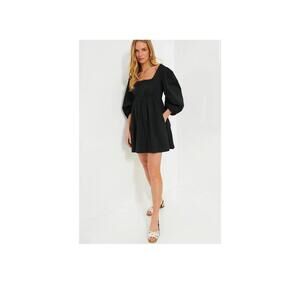 TUCKERNUCK Pomander Place Black Jenny Dress NWT Extra Small XS